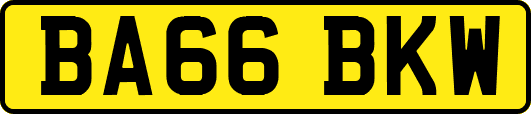 BA66BKW