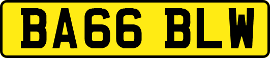 BA66BLW