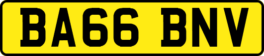 BA66BNV