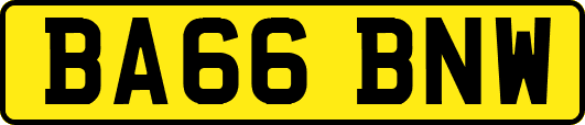 BA66BNW