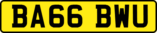 BA66BWU