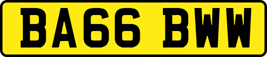 BA66BWW