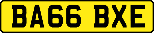 BA66BXE