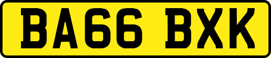 BA66BXK