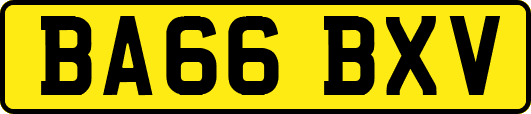 BA66BXV