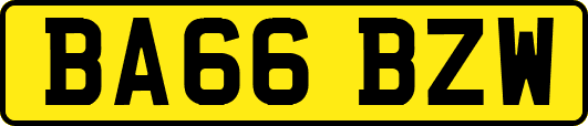 BA66BZW