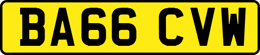 BA66CVW