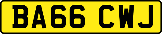 BA66CWJ