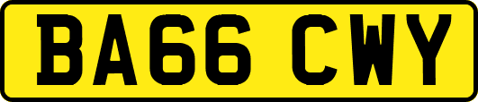 BA66CWY