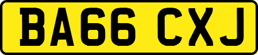 BA66CXJ