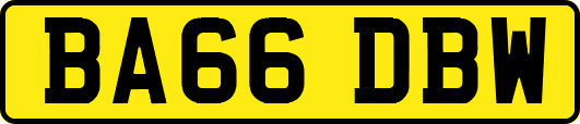 BA66DBW
