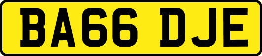 BA66DJE