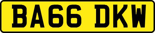 BA66DKW