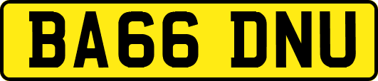 BA66DNU