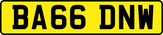 BA66DNW