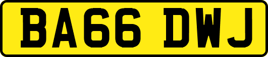 BA66DWJ