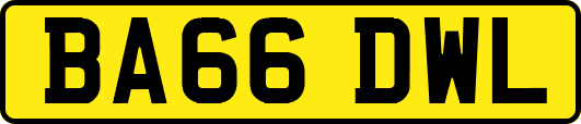 BA66DWL