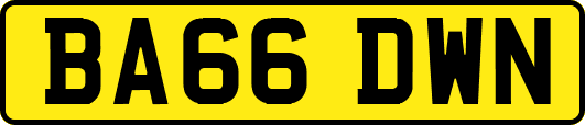 BA66DWN
