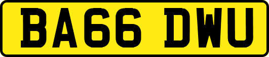 BA66DWU