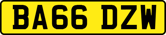 BA66DZW