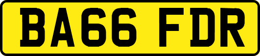 BA66FDR