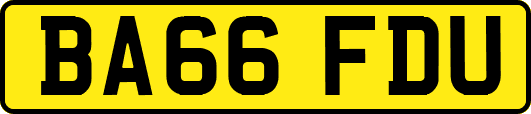BA66FDU