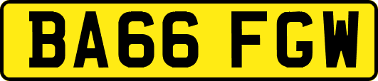 BA66FGW