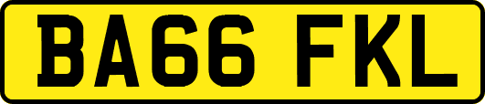 BA66FKL