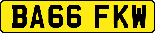 BA66FKW