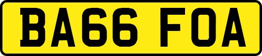 BA66FOA