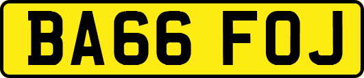 BA66FOJ