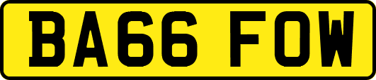 BA66FOW