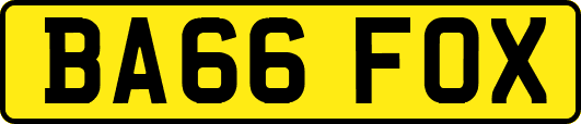 BA66FOX