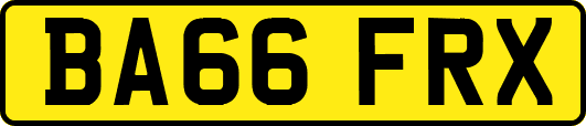BA66FRX