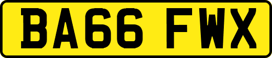 BA66FWX