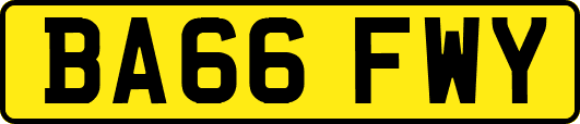 BA66FWY