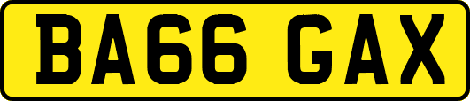 BA66GAX