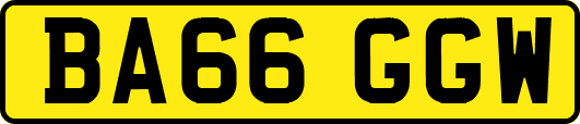 BA66GGW