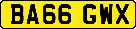 BA66GWX
