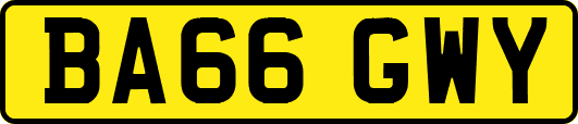 BA66GWY