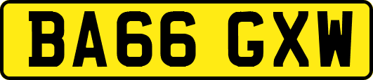 BA66GXW