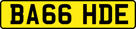 BA66HDE