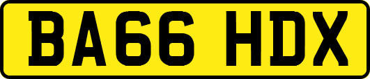 BA66HDX