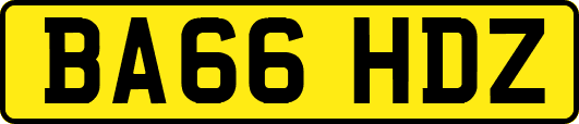 BA66HDZ