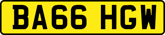 BA66HGW