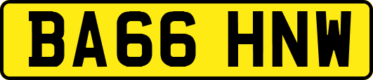 BA66HNW