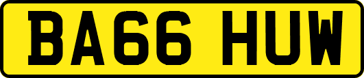 BA66HUW