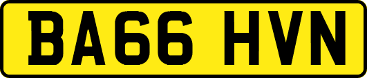 BA66HVN