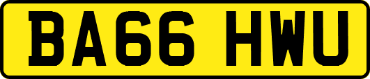 BA66HWU