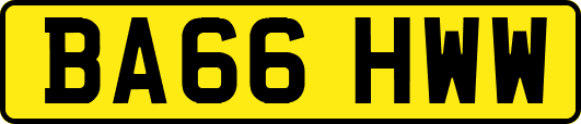 BA66HWW